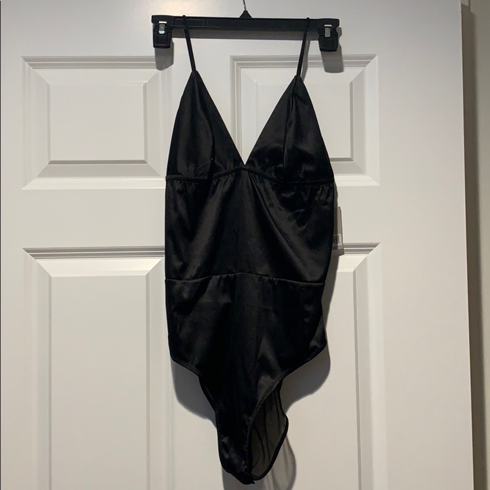NWT Black bodysuit tank top